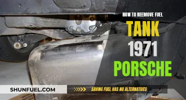 Removing the Fuel Tank from a 1971 Porsche: Step-by-Step Guide