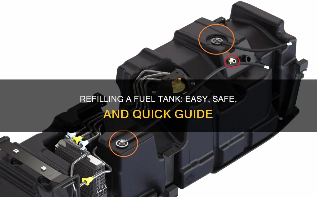 how to refill a fuel tank in unterened