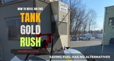 Refilling Strategies for Large Fuel Tanks in Gold Rush