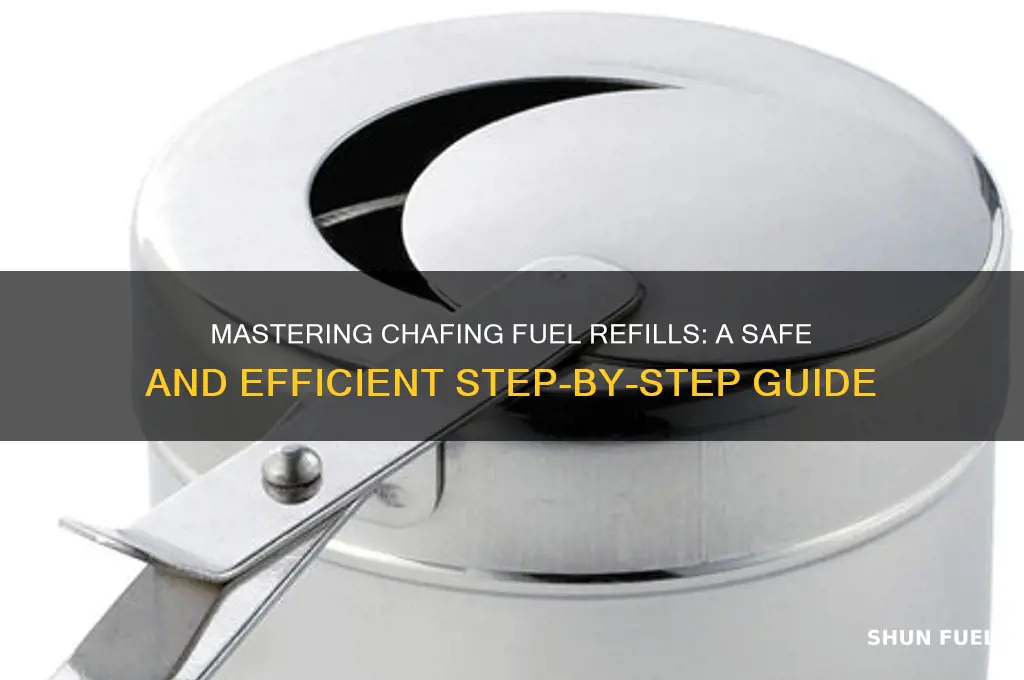 how to refill chafing fuel