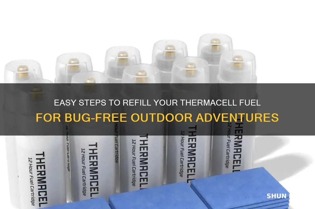 how to refill thermacell fuel