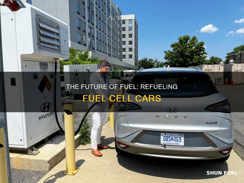 how to refuel fuel cell cars