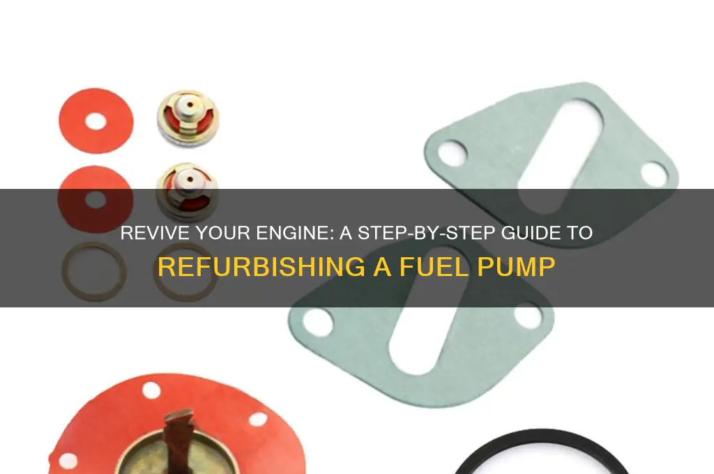 how to refurbish a fuel pump