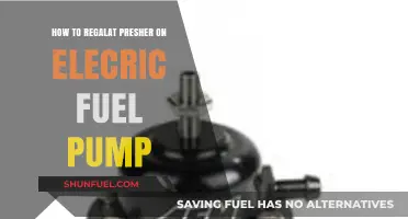 Regulate Pressure on Electric Fuel Pumps: A Step-by-Step Guide