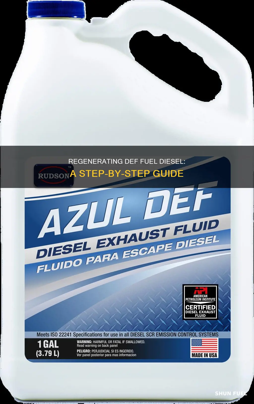 how to regenerate def fuel diesel