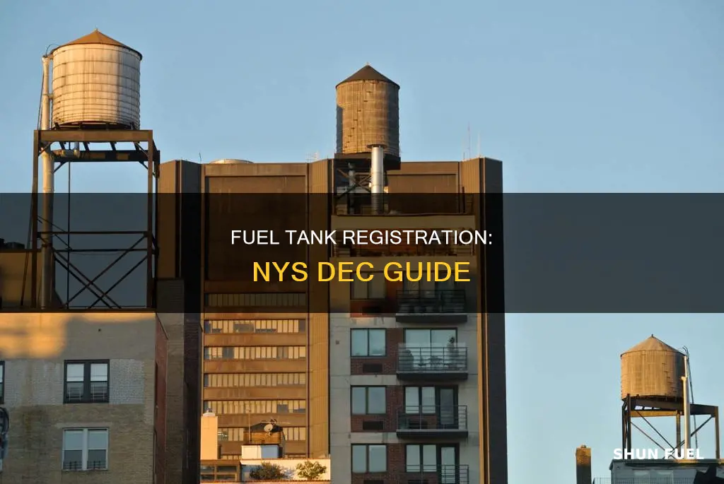 how to registration fuel tank in nys dec