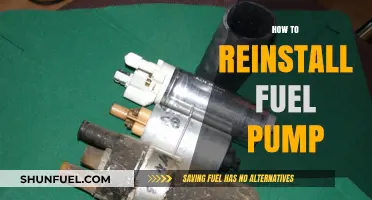 Step-by-Step Guide to Reinstalling Your Vehicle's Fuel Pump Safely