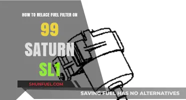 Replacing Fuel Filter on Saturn SL1: Step-by-Step Guide