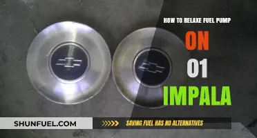 Relaxing the Fuel Pump on Your 2001 Impala: A Step-by-Step Guide