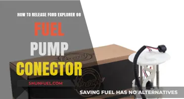 Step-by-Step Guide to Disconnecting a 1998 Ford Explorer Fuel Pump Connector