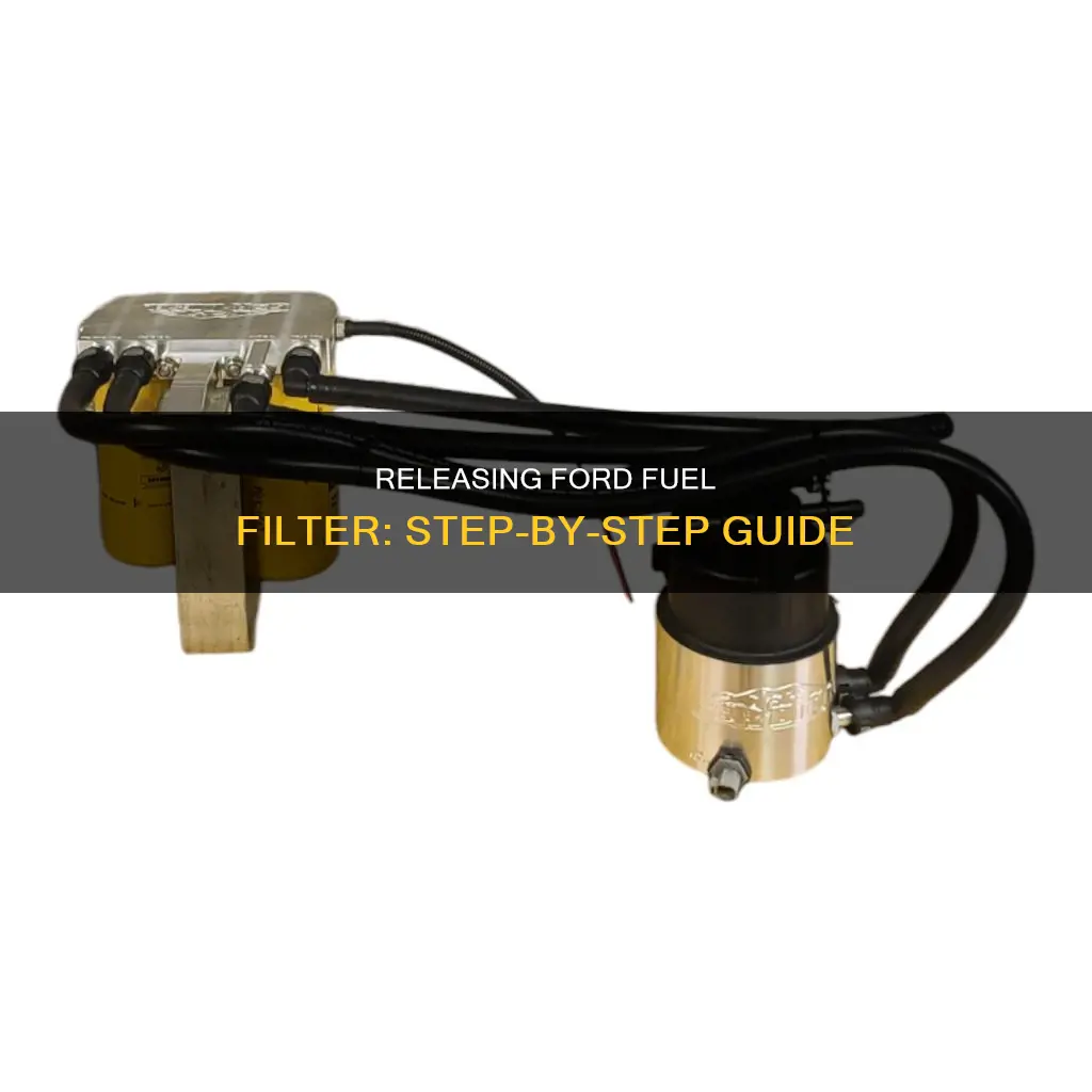 how to release ford fuel filter
