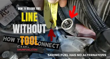 Fuel Line Release: DIY Tips Without Tools