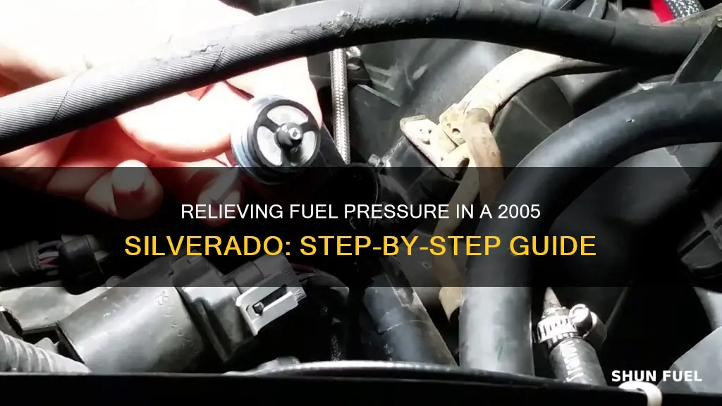 how to release fuel pressure 2005 silverado