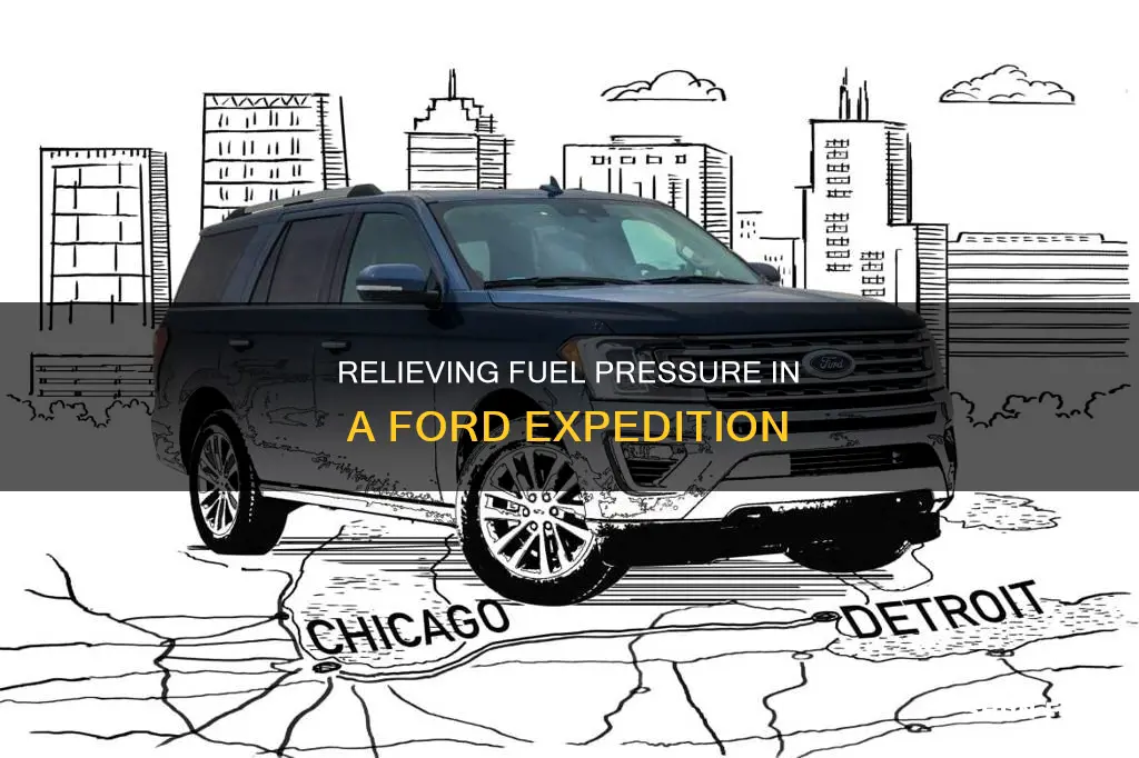 how to release fuel pressure ford expedition