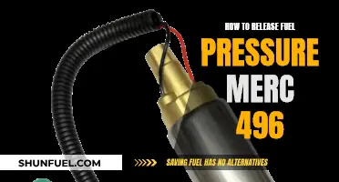 Releasing Fuel Pressure in a Merc 496: Step-by-Step Guide