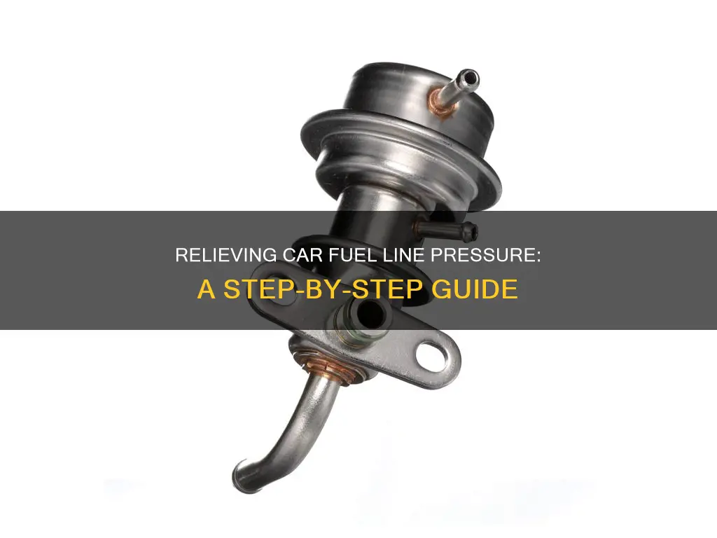 how to release pressure on car