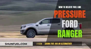 Relieving Fuel Line Pressure in a Ford Ranger: Step-by-Step Guide