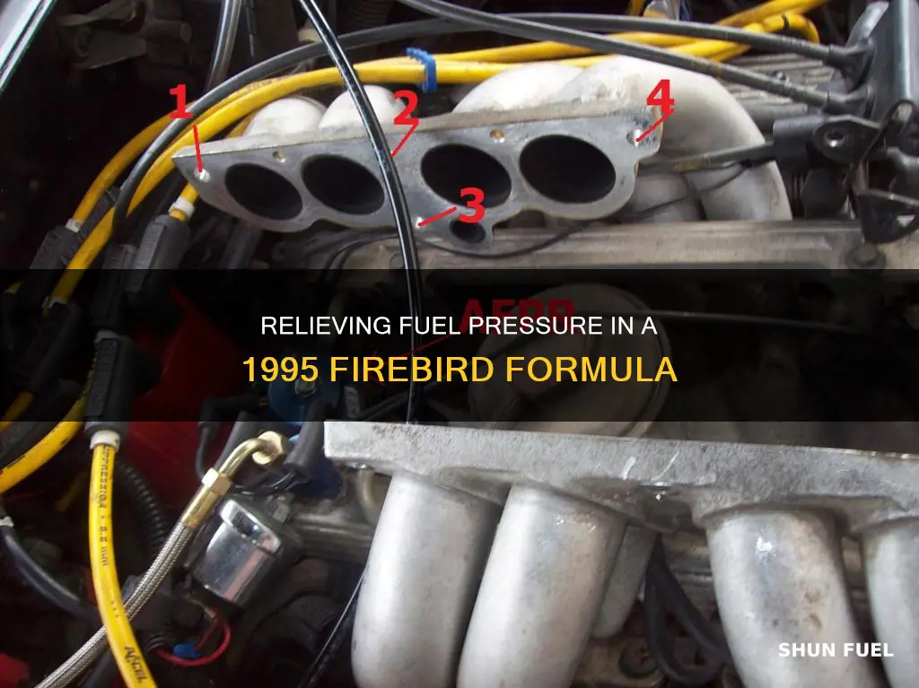 how to relieve fuel pressure 1995 firebird formula