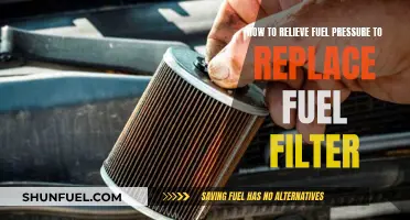 Relieving Fuel Pressure: Replacing the Fuel Filter Safely