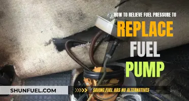 Relieving Fuel Pressure: Replacing the Pump Safely