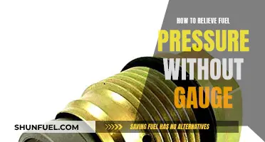 Relieving Fuel Pressure: Safe DIY Methods Without a Gauge