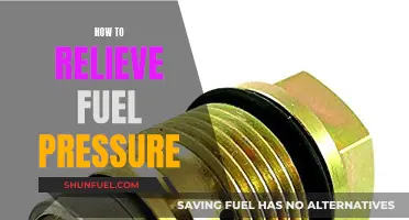 Relieving Fuel Pressure: A Step-by-Step Guide