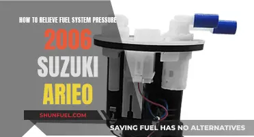 Relieving Fuel System Pressure in Suzuki Aerio: Step-by-Step Guide