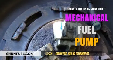 Fixing a Stuck Chevy Mechanical Fuel Pump: Step-by-Step Remedy Guide