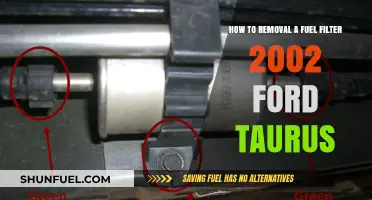 Replacing the Fuel Filter in a 2002 Ford Taurus