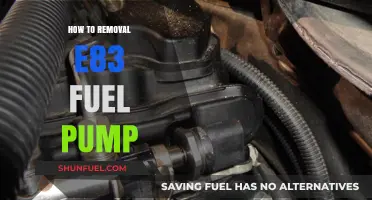 Step-by-Step Guide to Removing an E83 Fuel Pump Safely