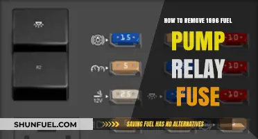 Step-by-Step Guide to Removing a 1996 Fuel Pump Relay Fuse
