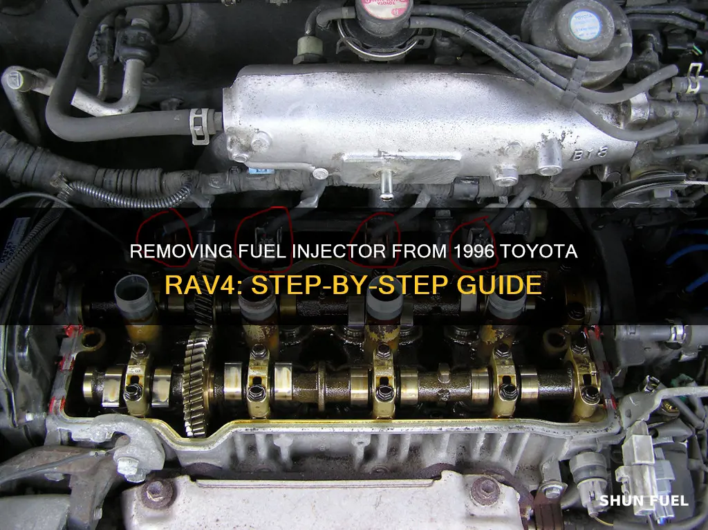 how to remove 1996 toyota rav4 fuel injector