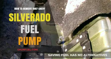 Step-by-Step Guide to Removing a 1997 Chevy Silverado Fuel Pump