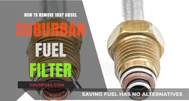 Removing Diesel Suburban Fuel Filter: Step-by-Step Guide