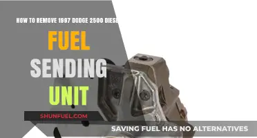 Removing Diesel Fuel Sending Unit from 1997 Dodge 2500