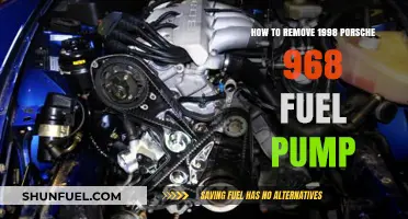 Step-by-Step Guide: Removing the Fuel Pump in a 1998 Porsche 968