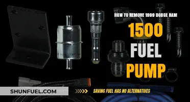 Step-by-Step Guide: Removing the Fuel Pump in a 1999 Dodge Ram 1500