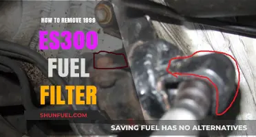 Changing the 1999 ES300 Fuel Filter: Step-by-Step Guide