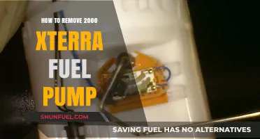 Step-by-Step Guide: Removing the Fuel Pump in a 2000 Xterra