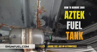 Removing Fuel Tank from 2001 Aztek: Step-by-Step Guide