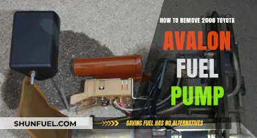 Step-by-Step Guide to Removing a 2008 Toyota Avalon Fuel Pump