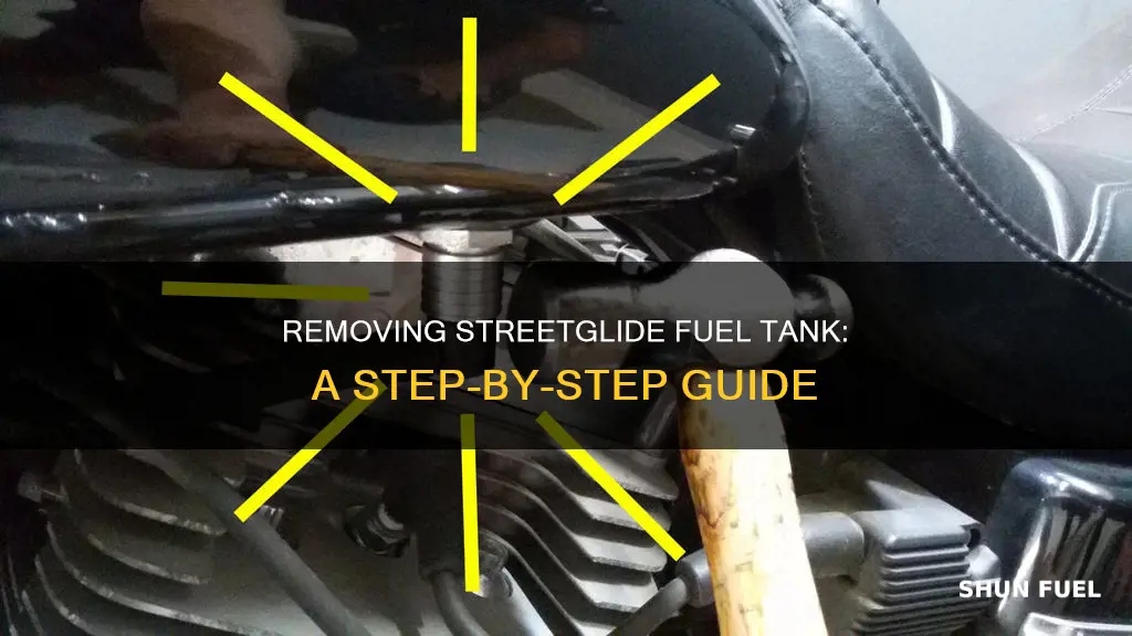how to remove 2010 streetglide fuel tank