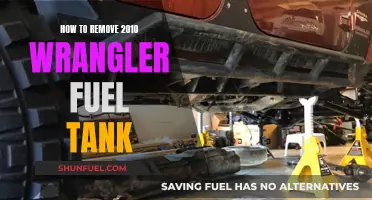 Removing Fuel Tank from a 2010 Wrangler: Step-by-Step Guide