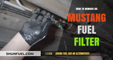 Removing Fuel Filter from '65 Mustang: Step-by-Step Guide