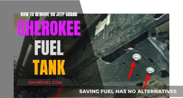 Removing Fuel Tank from Jeep Grand Cherokee: Step-by-Step Guide