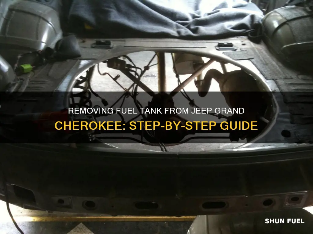 how to remove 94 jeep grand cherokee fuel tank