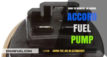 Step-by-Step Guide to Removing a 1996 Honda Accord Fuel Pump