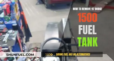 Removing Fuel Tank from 97 Dodge 1500: Step-by-Step Guide