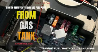 Removing Fuel Pump: 97 Silverado Guide