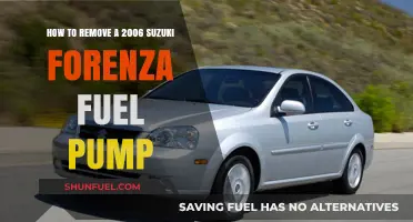 Step-by-Step Guide to Removing a 2006 Suzuki Forenza Fuel Pump